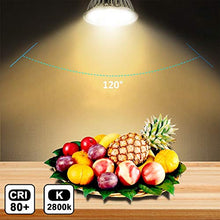 Carica l'immagine nel visualizzatore di Gallery, Kdp Lampadine Alogene Gu5.3 Mr16 5W Led, Equivalenti A 50W, Bianco Caldo