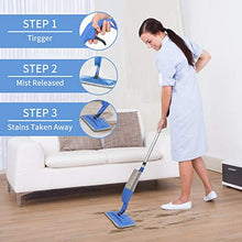 Carica l'immagine nel visualizzatore di Gallery, Bellababy Mocio Lavapavimenti, Spray Mop Pavimenti con Un Flacone 1