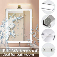 Carica l'immagine nel visualizzatore di Gallery, Lampada Specchio Bagno Led Wowatt Parete 40cm 8W Bianca Calda