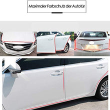 Carica l'immagine nel visualizzatore di Gallery, Guarnizione Porta Auto Gomma Bordo Protettore,16Ft (5M) Chiaro
