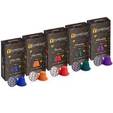 Carica l'immagine nel visualizzatore di Gallery, Yespresso Nespresso Compatibili Grand Cru, 5 Miscele Differenti - 100 Capsule