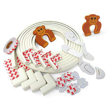 Carica l'immagine nel visualizzatore di Gallery, Paraspigoli bambini AIE + 5 Metri Protezione Spigoli, 8 Bianco / White - Ilgrandebazar