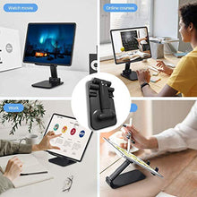 Carica l'immagine nel visualizzatore di Gallery, GeekerChip Supporto per Tablet/Telefono Regolabile,Cellulare con...