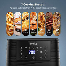 Carica l'immagine nel visualizzatore di Gallery, Innsky 5.5L Friggitrice ad Aria in acciaio inossidabile, 1700W Friggitrice... - Ilgrandebazar