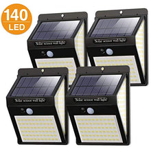 Carica l'immagine nel visualizzatore di Gallery, Luci solari per esterni, 140 LED, Litogo, versione 2020, esterni con...