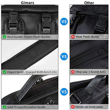 Carica l'immagine nel visualizzatore di Gallery, Gimars Upgrade Design 3 in 1 Zaino Messenger Bag per Computer Portatile Nero