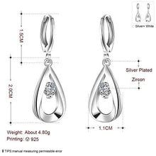 Carica l'immagine nel visualizzatore di Gallery, Fajewellery Orecchini Argento 925 Donna Pendenti Lunghi - Ilgrandebazar