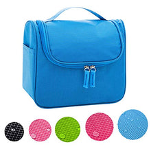 Carica l'immagine nel visualizzatore di Gallery, CINEEN Appendere Beauty Case da Viaggio Borsa Toilette Impiccagione Blu - Ilgrandebazar
