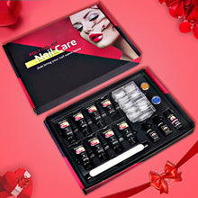 Carica l'immagine nel visualizzatore di Gallery, Gel per Unghie Ricostruzione Kit, Mysweety 8 Colorati Poly professionale...