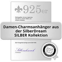 Carica l'immagine nel visualizzatore di Gallery, SilberDream FC690 Ciondolo in argento 925 a forma di bicicletta, argento... - Ilgrandebazar