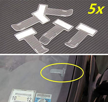 Carica l'immagine nel visualizzatore di Gallery, Supporto per ticket parcheggio, parabrezza, autoadesivo, clip per... - Ilgrandebazar
