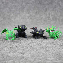 Carica l'immagine nel visualizzatore di Gallery, MINGZE 8pcs Dragons, How to Train Your Dragon, Mini, Multicolore