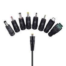 Carica l'immagine nel visualizzatore di Gallery, PChero 24W Alimentatore Universale con 8 Spine CC per 3V-12V Elettronica nero - Ilgrandebazar