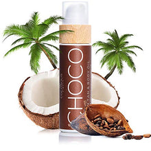 Carica l'immagine nel visualizzatore di Gallery, COCOSOLIS Choco – Super Abbronzante con Vitamina E, Olio Corpo –...