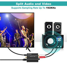 Carica l'immagine nel visualizzatore di Gallery, Techole  AMANKA  Adattatore Ottico Jack, 192Khz Controllo Volume Convertitore Audio...