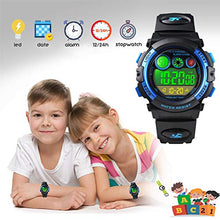Carica l'immagine nel visualizzatore di Gallery, Orologio da bambini per ragazzi, orologio polso impermeabile 5 ATM con... - Ilgrandebazar
