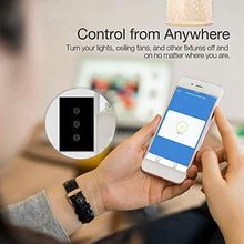 Carica l'immagine nel visualizzatore di Gallery, Jinvoo Smart US WIFI Touch Switch, telecomando senza fili, interruttore per...