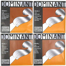 Carica l'immagine nel visualizzatore di Gallery, Thomastik Corde per Violino Dominant nucleo di nylon, set 4/4 medium, Mi in... - Ilgrandebazar
