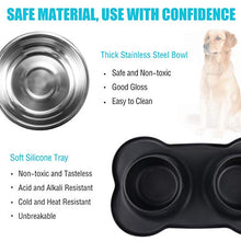 Carica l'immagine nel visualizzatore di Gallery, Bonve Pet Ciotole per Cani Gatti, 2 Pack 400ml ciotole cani e gatti - Ilgrandebazar