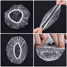 Carica l'immagine nel visualizzatore di Gallery, Outus 100 Pezzi Trasparente Monouso Doccia Orecchio Impermeabile Copertura... - Ilgrandebazar