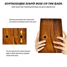 Carica l'immagine nel visualizzatore di Gallery, Kalimba 17 Tasti Professionale in Legno Massello KOA Thumb/Finger Piano,... - Ilgrandebazar