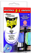 Carica l'immagine nel visualizzatore di Gallery, Raid Tarme Gel Multipack, Antitarme dei vestiti - Profumazione Lavanda -... - Ilgrandebazar