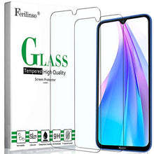 Carica l'immagine nel visualizzatore di Gallery, Ferilinso Vetro Temperato per Xiaomi Redmi Note 8T Pellicola Vetro,[2 2 pcs