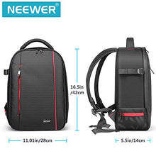 Carica l'immagine nel visualizzatore di Gallery, Neewer Zaino Backpack Professionale per Fotocamera Impermeabile Tipo II-42cm