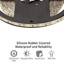 Carica l'immagine nel visualizzatore di Gallery, Striscia led bianco freddo 6000K SMD2835-600led strisce 5 metri 6000k