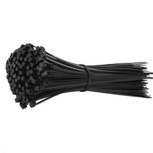 Carica l'immagine nel visualizzatore di Gallery, CNSSKJ, 1000 fascette in plastica per cablaggio, autobloccanti Nero