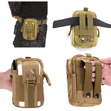 Carica l'immagine nel visualizzatore di Gallery, Lisirs 1000D Impermeabile Marsupio tattico Tasche per Uomo Cachi