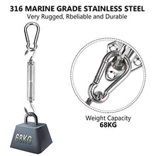 Carica l'immagine nel visualizzatore di Gallery, Emooqi Kit di Fissaggio e Installazione, 42 Pezzi Heavy Duty Tenda