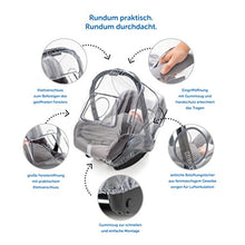 Carica l'immagine nel visualizzatore di Gallery, Parapioggia universale comfort per ovetto e seggiolino auto (p. es.... - Ilgrandebazar