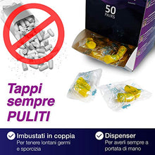 Carica l'immagine nel visualizzatore di Gallery, (50 Paia) Tappi Orecchie Per Dormire Antirumore 38dB |Kit Notte Mascherina... - Ilgrandebazar