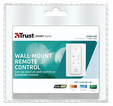 Carica l'immagine nel visualizzatore di Gallery, Trust Smart Home 71164 Telecomando a Parete, Bianco - Ilgrandebazar