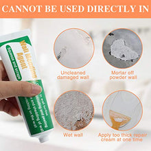 Carica l'immagine nel visualizzatore di Gallery, LIUMY wall mending agent cream，Crema per riparazioni di crepe e rotture，con...