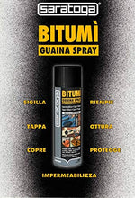 Carica l'immagine nel visualizzatore di Gallery, SARATOGA 54183001 Guaina Bituminosa a Spray, impermeabilizza e Sigilla a...