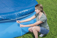 Carica l'immagine nel visualizzatore di Gallery, Bestway 58034 Copripiscina Fast Set, Rotonda, da cm 380 366