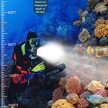 Carica l'immagine nel visualizzatore di Gallery, Suptig - Illuminazione video subacquea con 72 luci a LED, compatibile con...