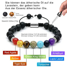 Carica l'immagine nel visualizzatore di Gallery, 7 Cristalli Chakra Pietre Bracciale Uomo e Donna, Tibetano, Braccialetti Ckl1 - Ilgrandebazar