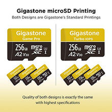 Carica l'immagine nel visualizzatore di Gallery, Gigastone Scheda di Memoria Micro SD XC da 128GB e Adattatore. 128 GB A2 V30.