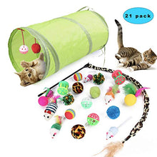 Carica l'immagine nel visualizzatore di Gallery, Sunshine smile giochini Gatto,Set di Giocattoli per Gatti 21 pezzi