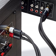 Carica l'immagine nel visualizzatore di Gallery, AmazonBasics - Cavo audio RCA da 2 maschi a 2 maschi, 2,4 metri - Ilgrandebazar