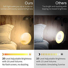 Carica l'immagine nel visualizzatore di Gallery, Wake up Light, Luce Sveglia da Comodino con Simulazione dell'Alba e...