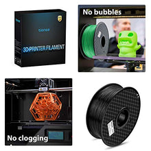 Carica l'immagine nel visualizzatore di Gallery, TIANSE PLA Nero filamento stampante 3d, 1,75 mm, precisione dimensionale - Ilgrandebazar