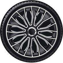 Carica l'immagine nel visualizzatore di Gallery, AUTOSTYLE PP 5215 - Set di Copri-Cerchi Voltec PRO 15-Pollice, nero/bianco. - Ilgrandebazar