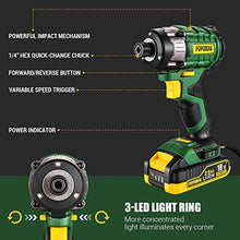 Carica l'immagine nel visualizzatore di Gallery, Avvitatore a Impulsi, POPOMAN Trapano a Impulsi Brushless,... - Ilgrandebazar