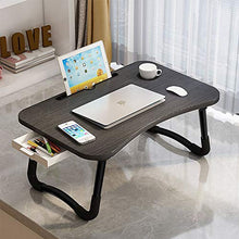 Carica l'immagine nel visualizzatore di Gallery, Tavolo Laptop, per Notebook, Scrivania dormitorio, Dormitorio Nero