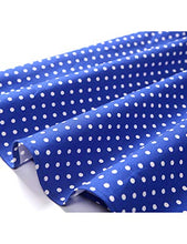 Carica l'immagine nel visualizzatore di Gallery, Gardenwed Annata 1950 retrò Rockabilly Polka S, Royal Blue Small White Dot