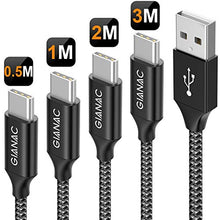 Carica l'immagine nel visualizzatore di Gallery, Cavo USB C, [4 Pezzi, 0.5m 1m 2m 3m] Nylon Intrecciato Tipo C di... - Ilgrandebazar